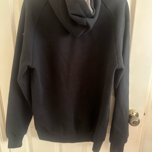 “BE A GOOD PERSON” black and grey hoodie size small - Picture 4 of 4